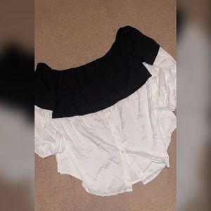 NWOT SHEIN off the shoulder blouse